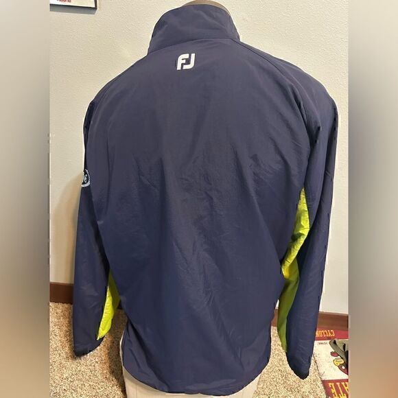 FootJoy Mens XL Half ZIP Multicolor Windbreaker Des Moines Golf - Picture 4 of 7